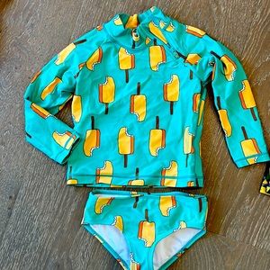 Bathing suit - little girls- size 4- Hanna Andersson